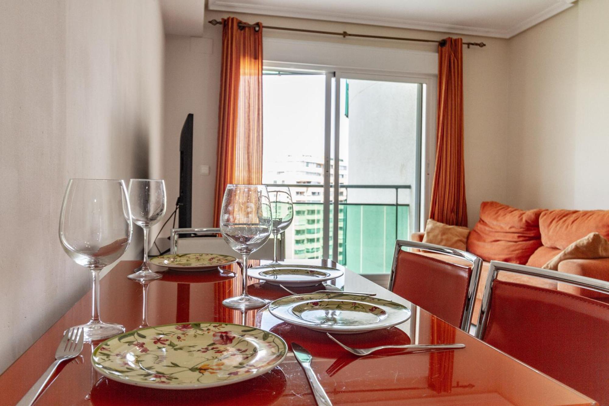 Apartment Vilapark With Pool, Free Parking, Terrace, Beach Μπένιντορμ Εξωτερικό φωτογραφία